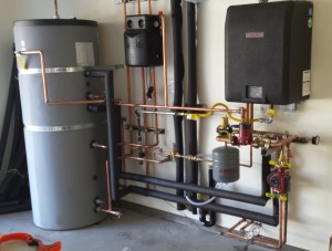 SDHWS & Boiler for res. mech needs
